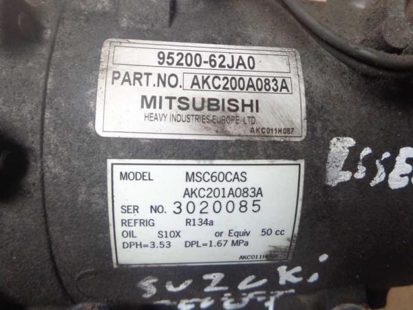 COMPRESSEUR DE CLIMATISATION SUZUKI 1.3 / 1.5 / 1.6 - Vue 4